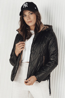 Dámská prošívaná bunda černá