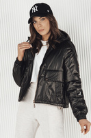 Damen-Übergangsjacke schwarz