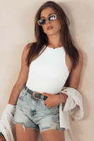 Women's shorts blue