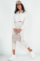 Женские брюки бежевого цвета