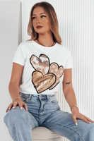 Женская футболка белого цвета