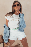 Dámske šortky biele