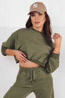 Жіночий спортивний комплект хакі