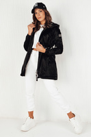 Жіноча куртка-парку чорна