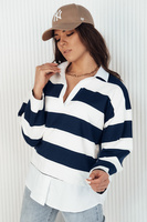 Жіноча темно-синя сорочка