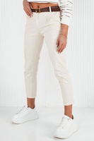 Жіночі штани чінос екрю